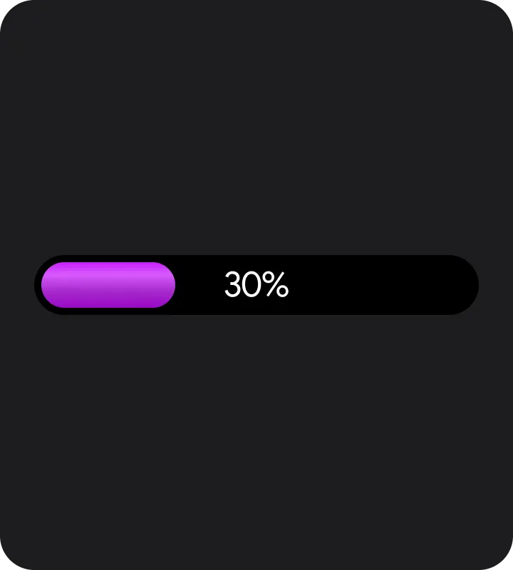 Submission button design tailored to brand tone and manner.