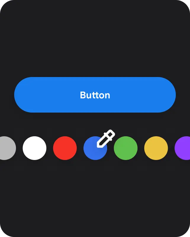 Button settings inside entry and winning popups.