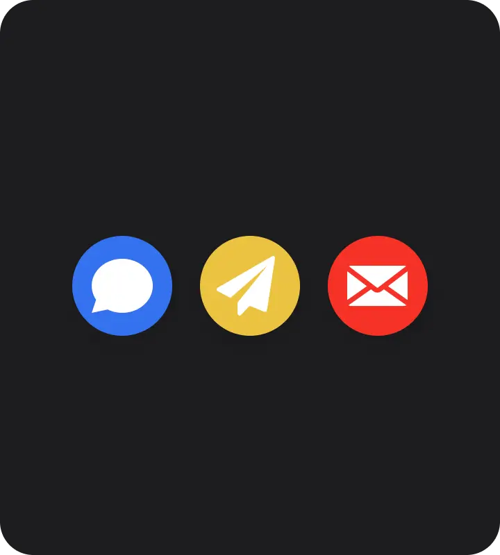 Automatic winning notification delivery.