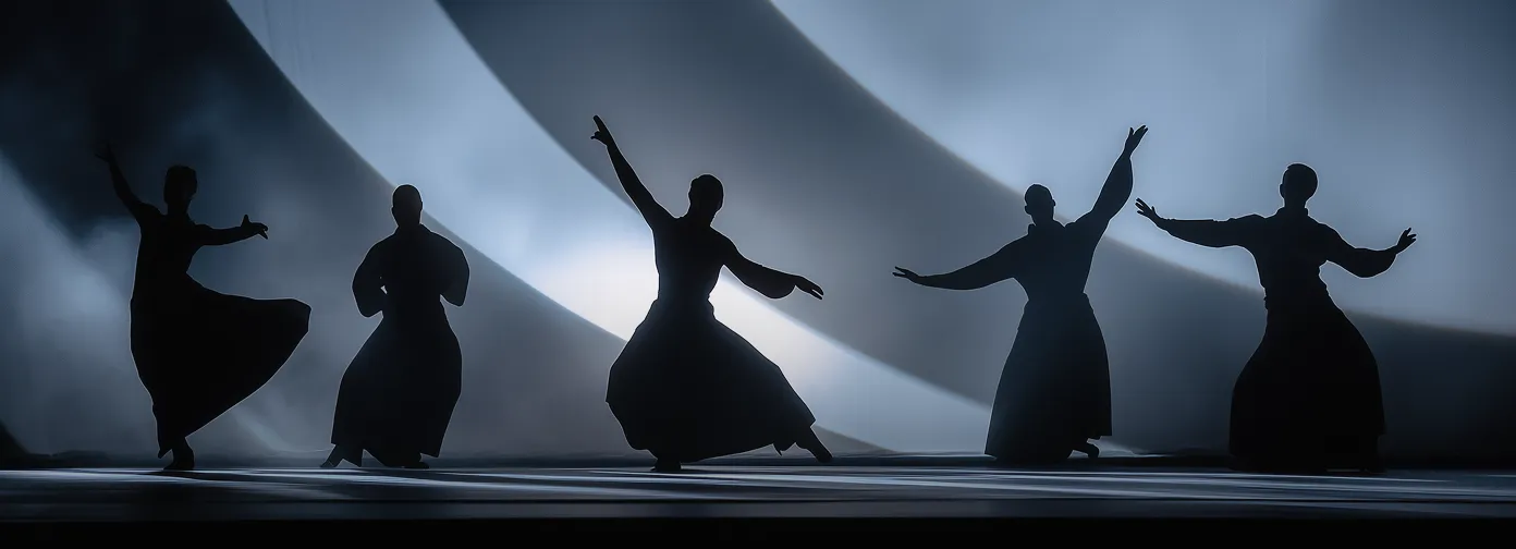 A minimal and stylish theatrical stage sec